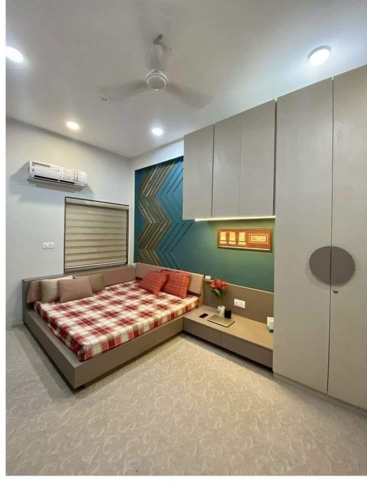 Contemporary Bedroom Designs In Hyderabad With Elegant Touches